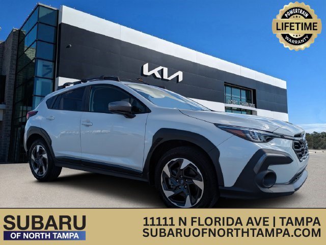 Used 2024 Crystal White Pearl Subaru Limited image 1