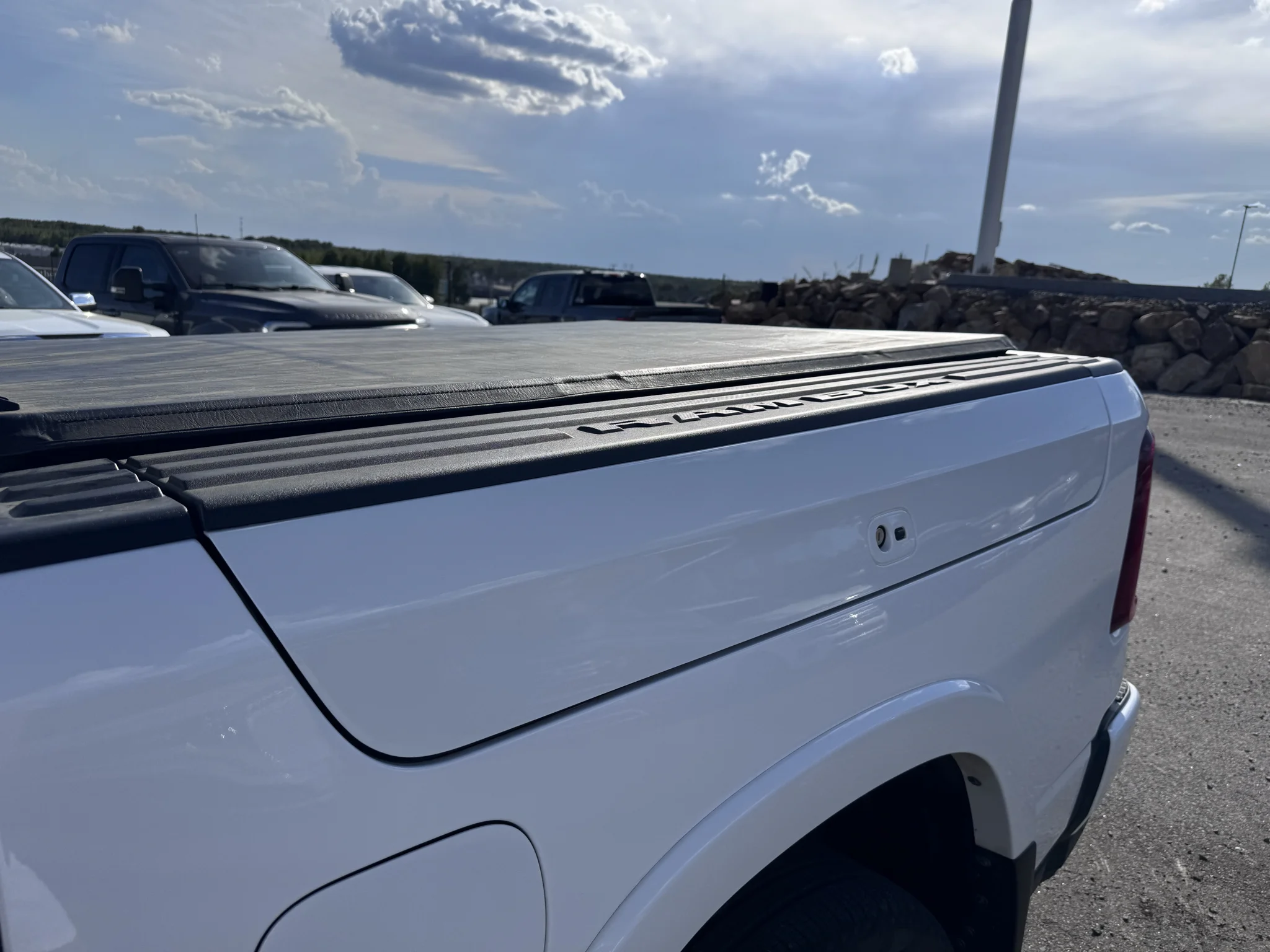 Used 2026 Bright White Clearcoat Ram Tungsten image 10