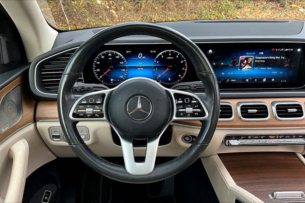 Certified Used 2022 Blue Mercedes-Benz GLE 350 image 5