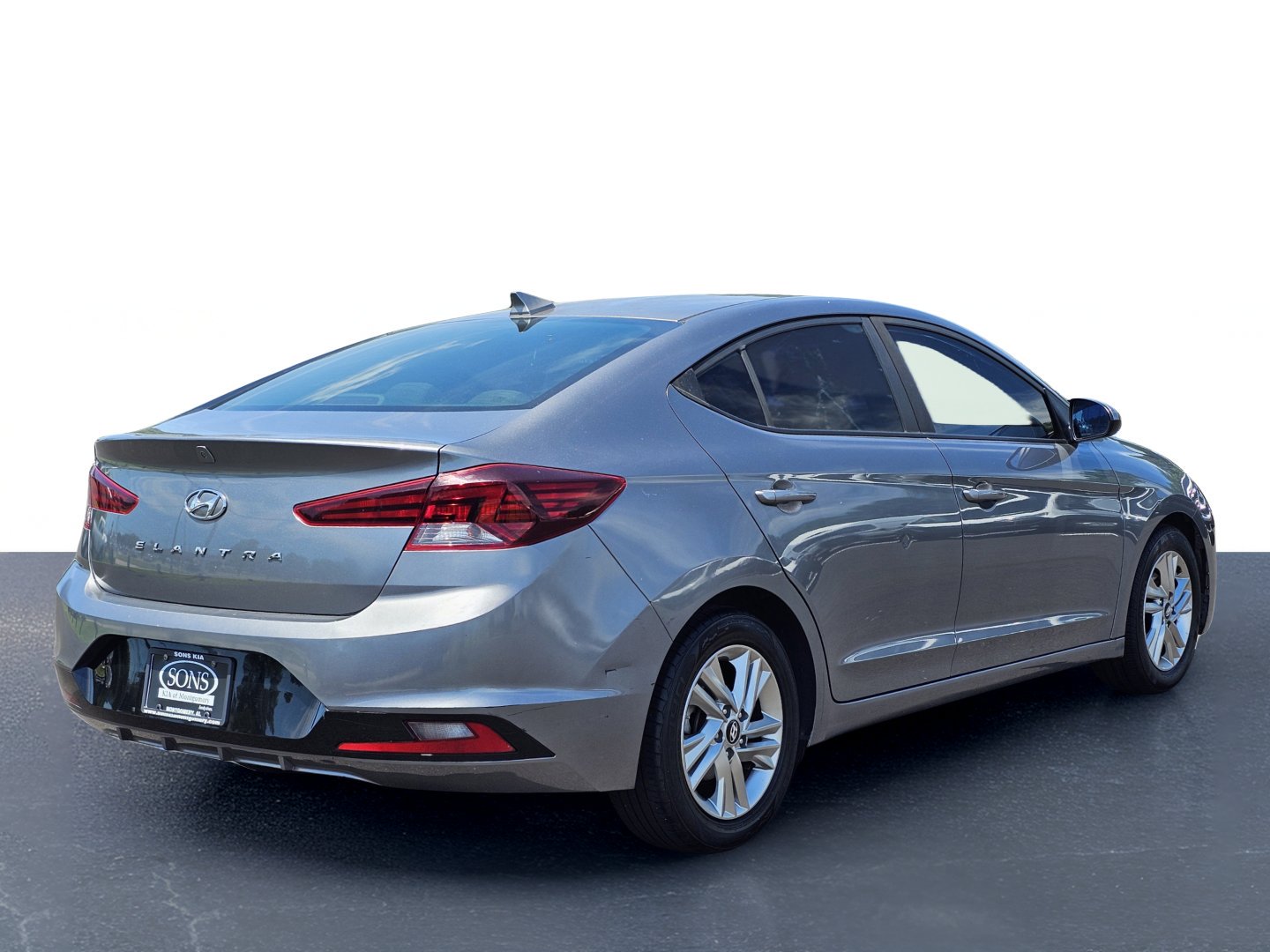 Used 2019 Machine Gray Hyundai SEL image 8