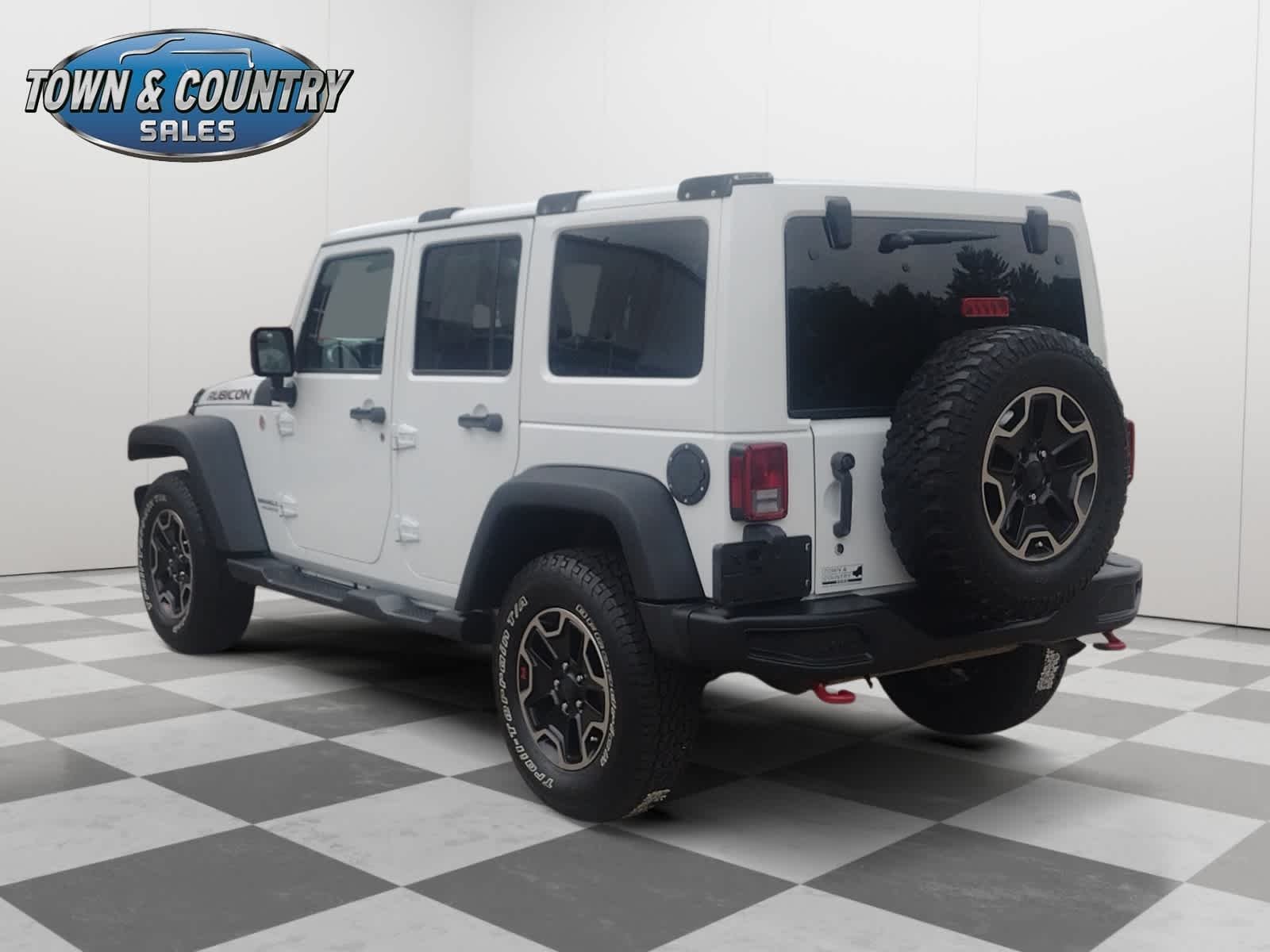 Used 2017 Bright White Clearcoat Jeep Rubicon Hard Rock image 5