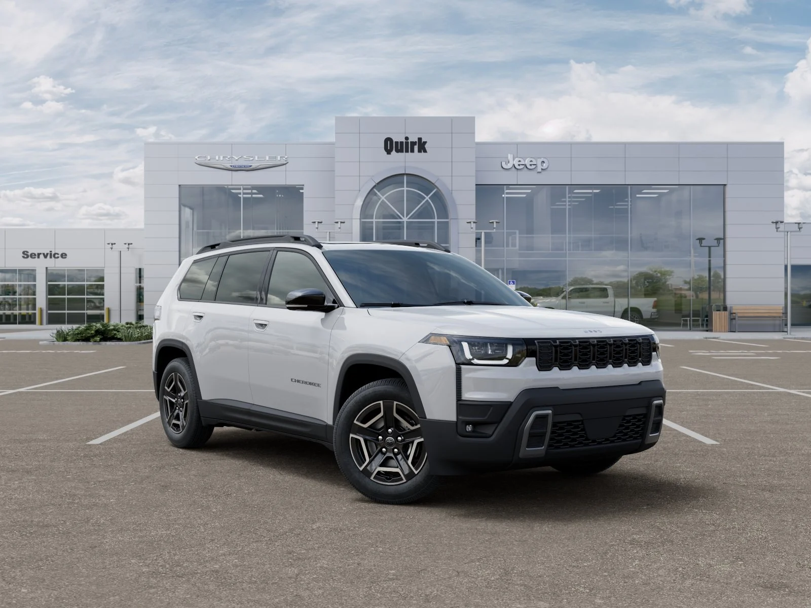 New 2026 Bright White Clear-Coat Exterior Paint Jeep Limited image 31