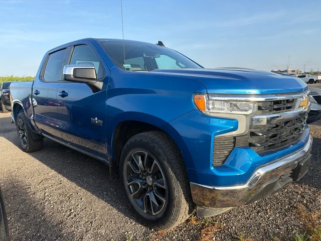 Pre-Owned 2023 Chevrolet Silverado 1500 LT RWD 4D Crew Cab