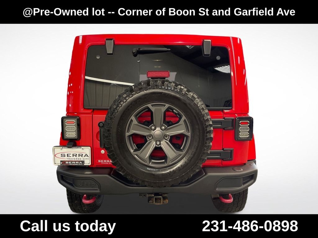 Used 2018 Red Jeep Unlimited Rubicon image 4
