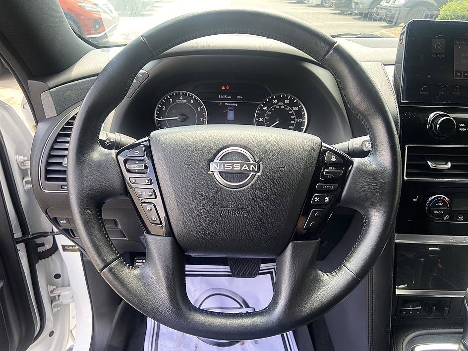 Used 2021 Aspen White Tricoat Nissan SL image 13