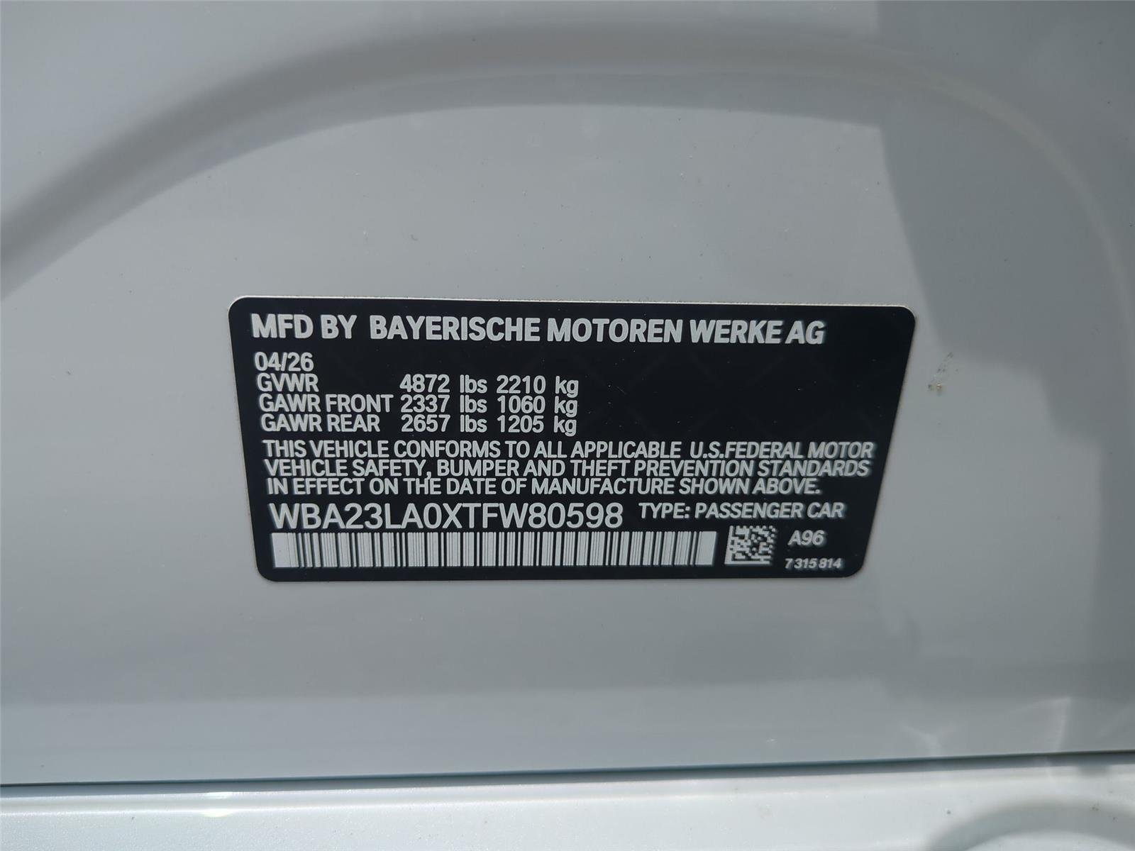 New 2026 Mineral White Metallic BMW 330i xDrive image 41