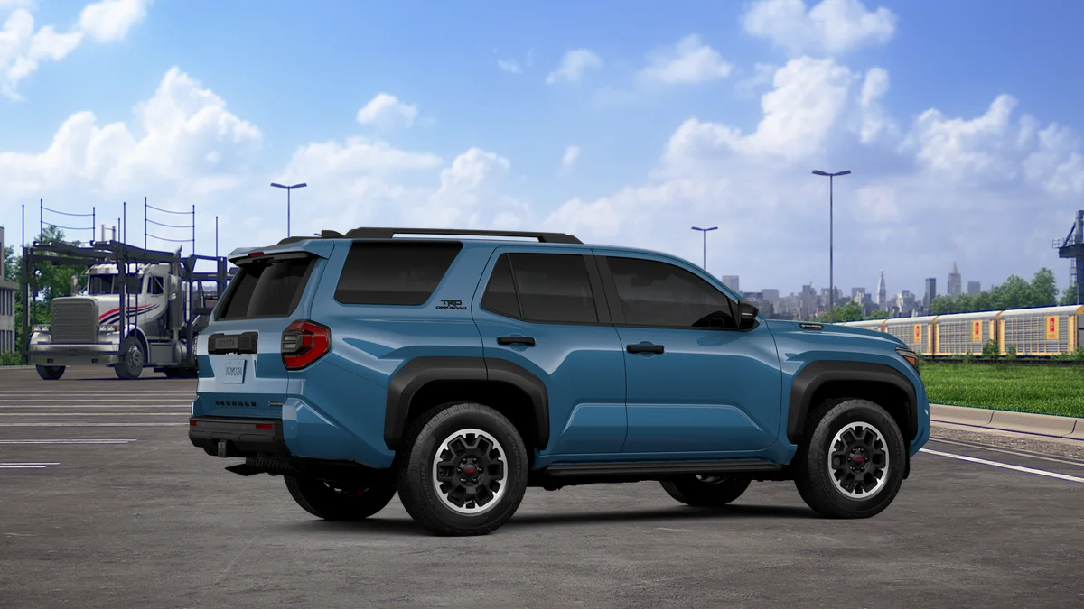 New 2026 Heritage Blue Toyota Hybrid TRD Off Road image 11