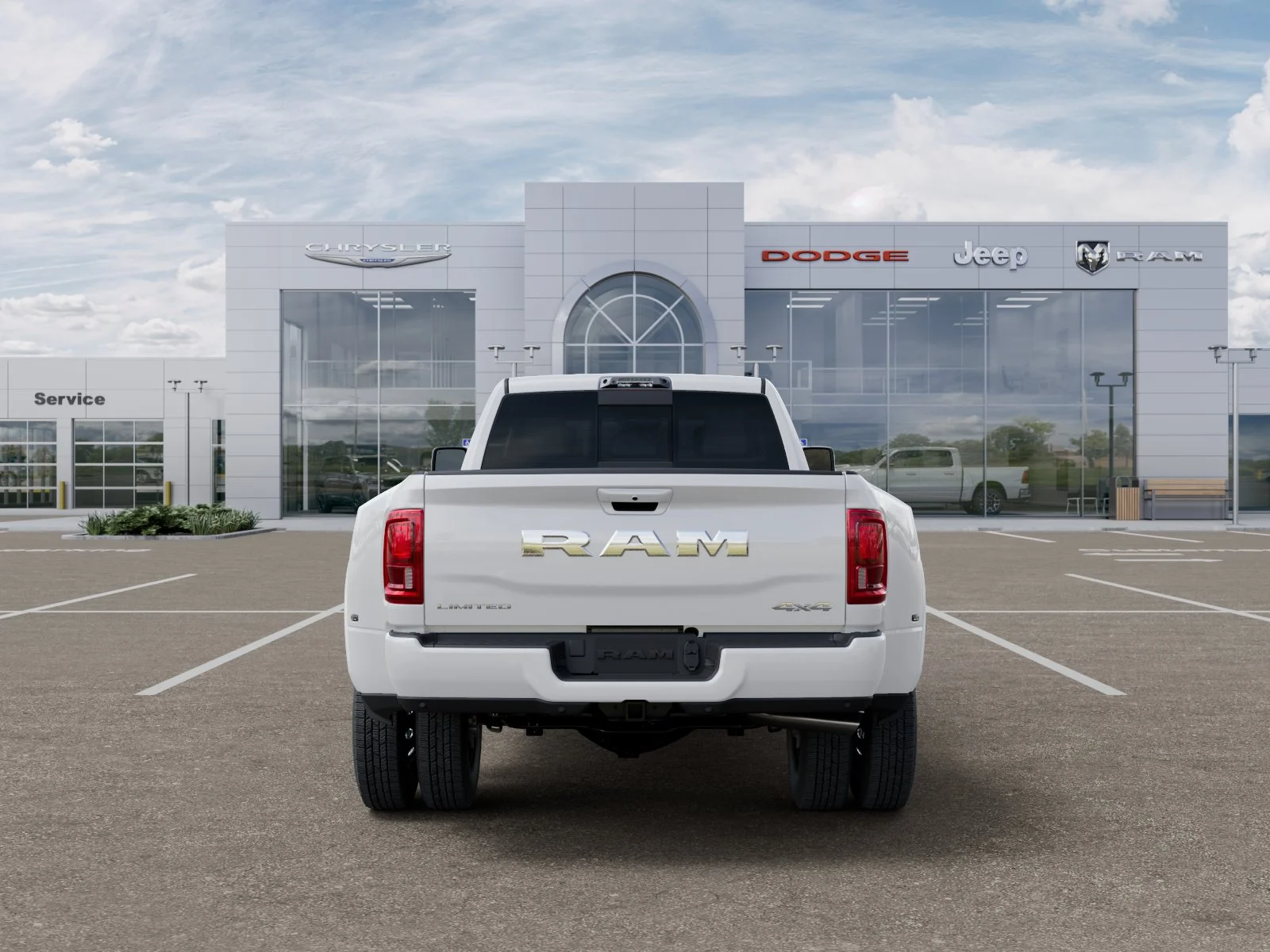 New 2026 Bright White Clear-Coat Exterior Paint RAM Limited image 34