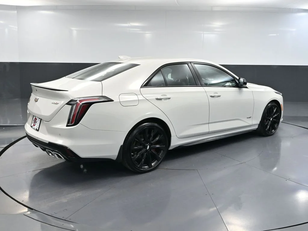 Certified Used 2023 White Cadillac V-Series image 3