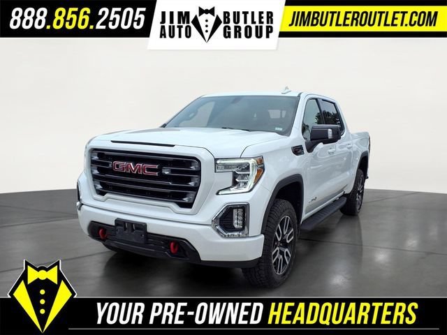 Used 2022 Summit White GMC AT4 image 1