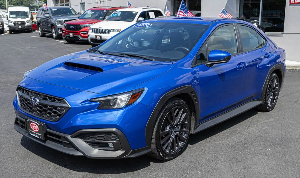 Used 2023 Blue Subaru Premium image 2