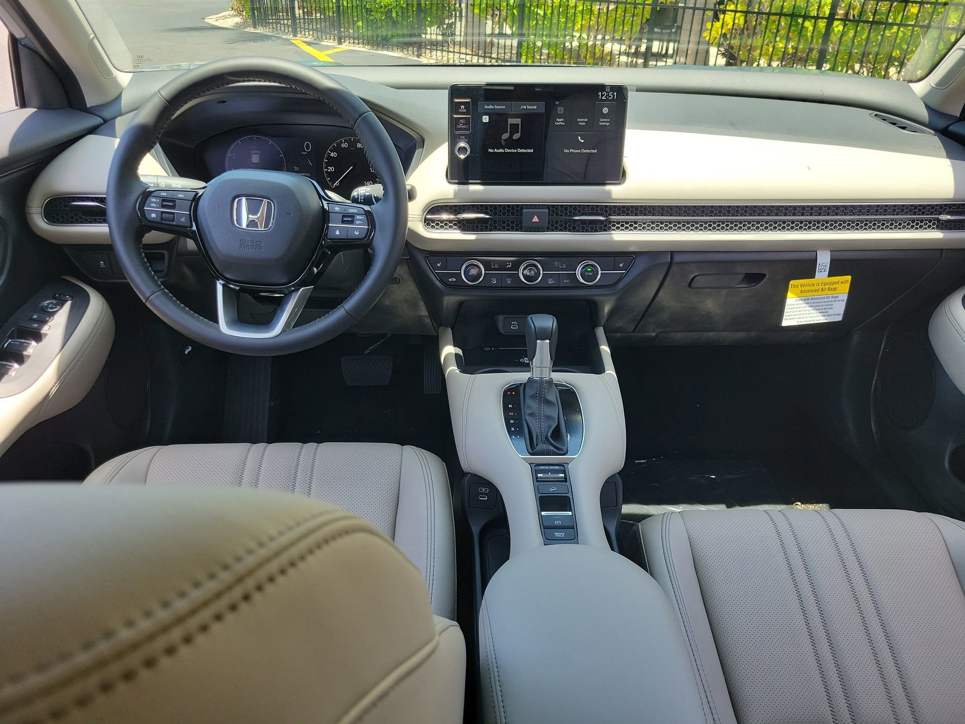 New 2027 Solar Silver Metallic Honda EX-L image 16