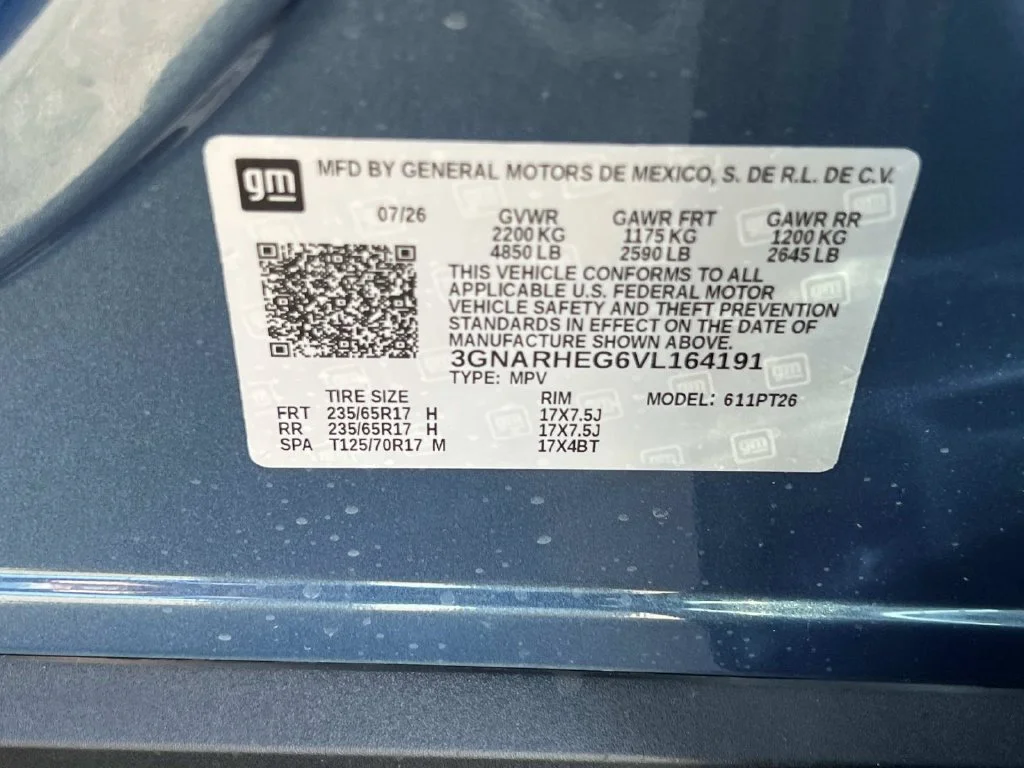 New 2027 Lakeshore Blue Metallic Chevrolet LT image 14