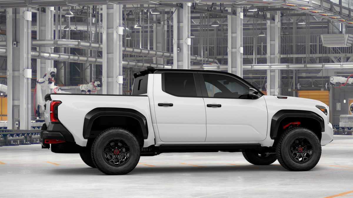 New 2026 Ice Cap with Black roof Toyota TRD Pro image 12