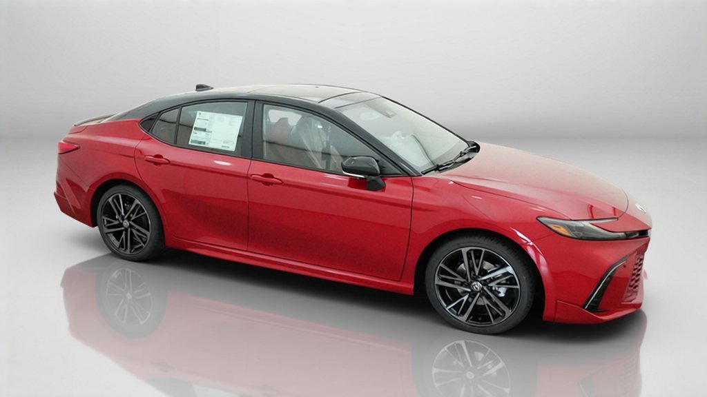New 2027 Supersonic Red with Midnight Black Metallic roof Toyota XSE image 30