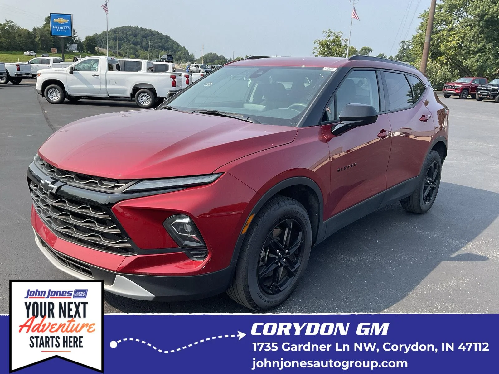 Used 2024 Radiant Red Tintcoat Chevrolet LT image 1