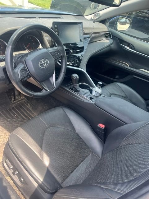 Used 2024 Blue Toyota XSE V6 image 3