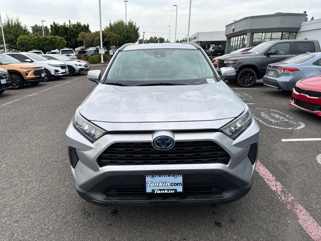 Used 2022 Silver Sky Metallic Toyota LE image 2