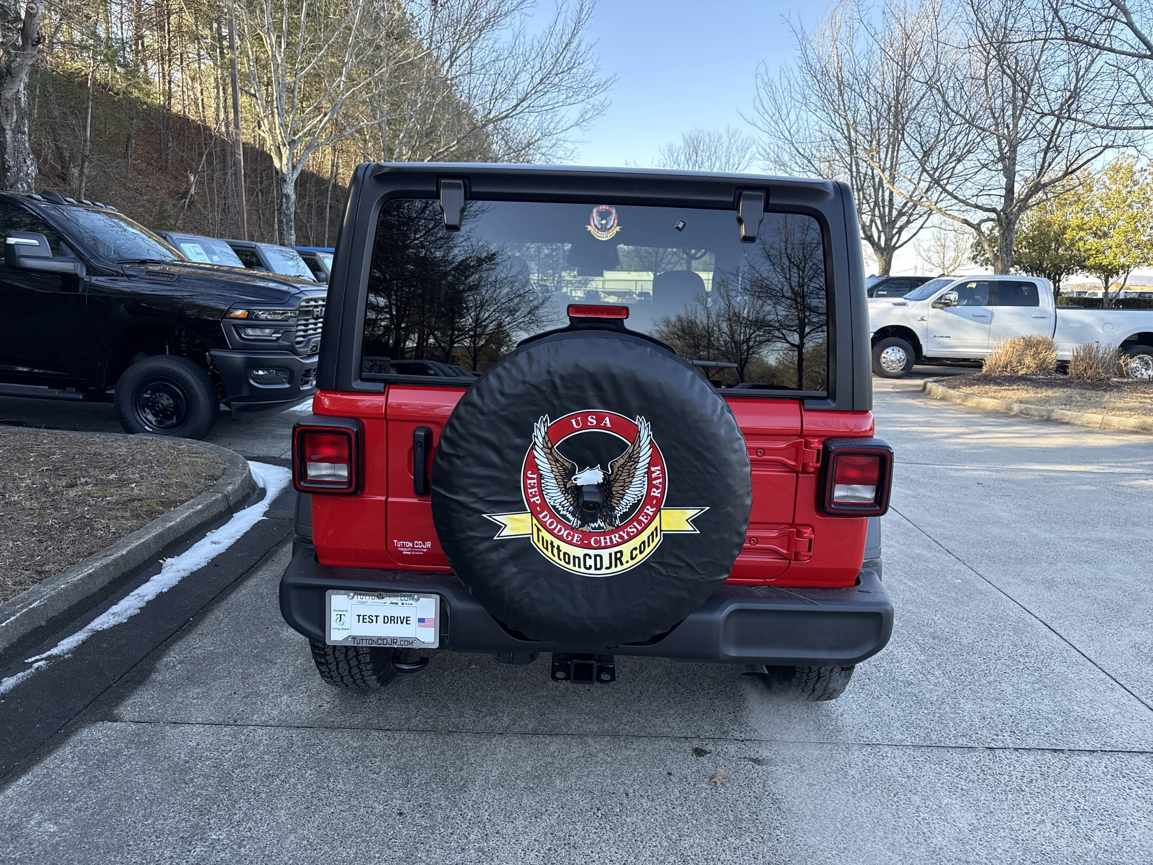 New 2026 Firecracker Red Clearcoat Jeep Sport S image 6