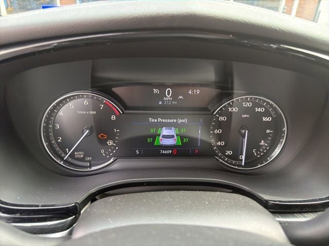 Used 2020 CRYSTAL WHITE TRICOAT Cadillac FWD Premium Luxury image 2