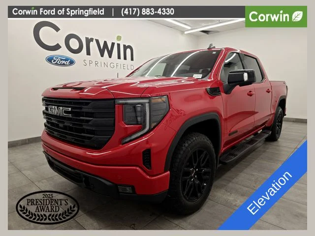 Used 2025 Cardinal Red GMC Elevation image 1