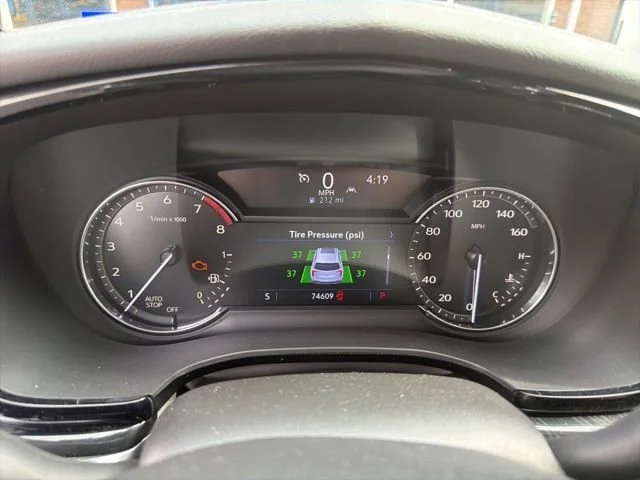 Used 2020 CRYSTAL WHITE TRICOAT Cadillac FWD Premium Luxury image 2