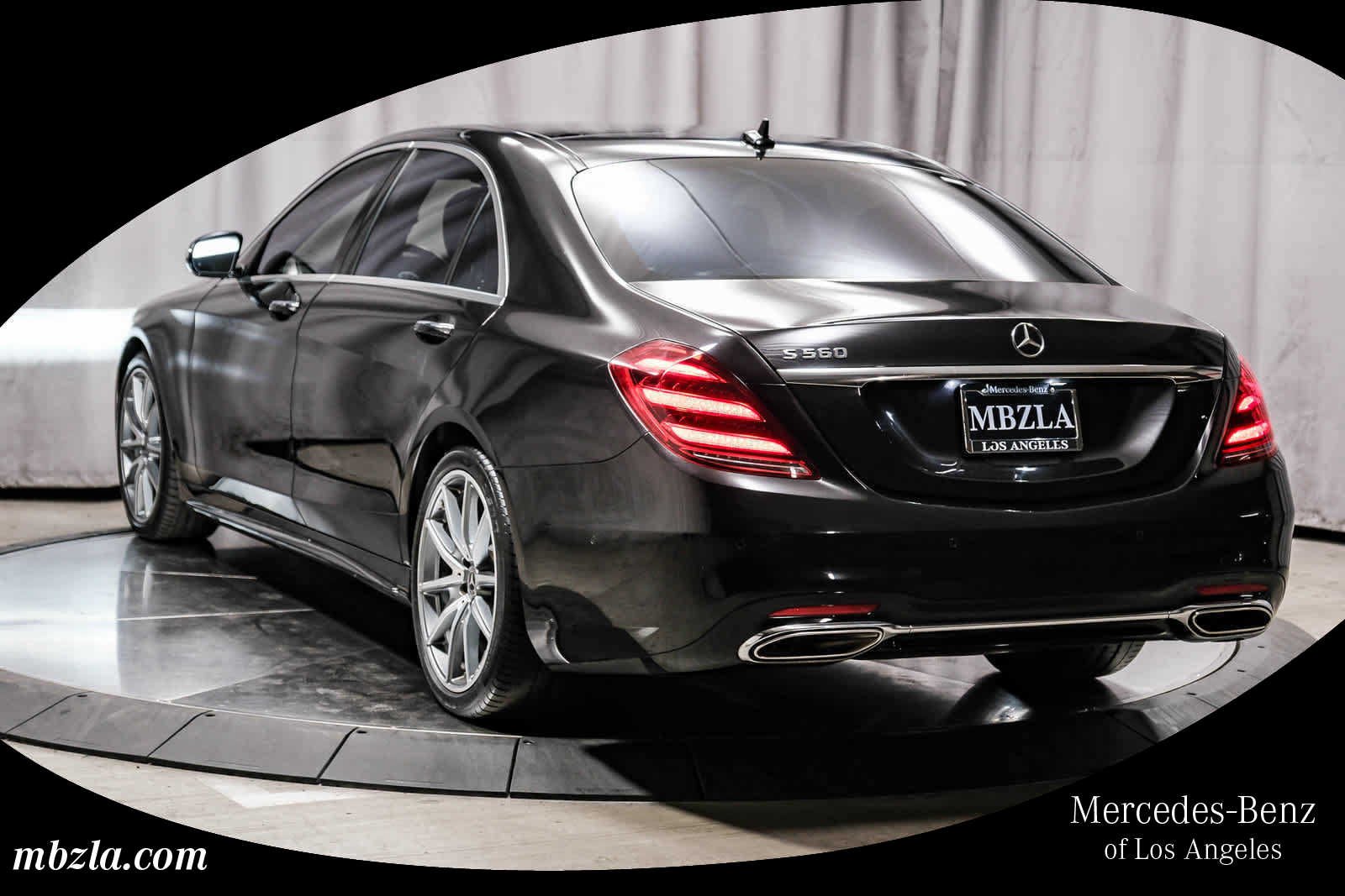 Used 2018 designo Mocha Black Metallic Mercedes-Benz S 560 image 1