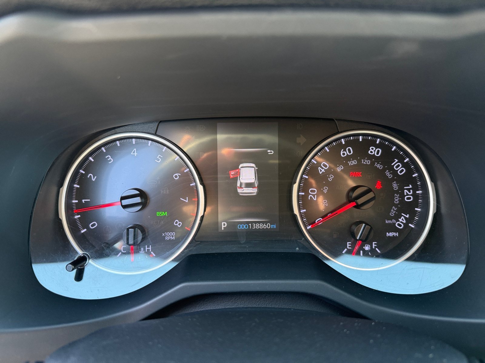 Used 2019 Blue Flame Toyota XLE image 11