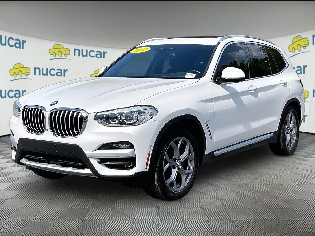 Used 2021 White BMW xDrive30i image 3