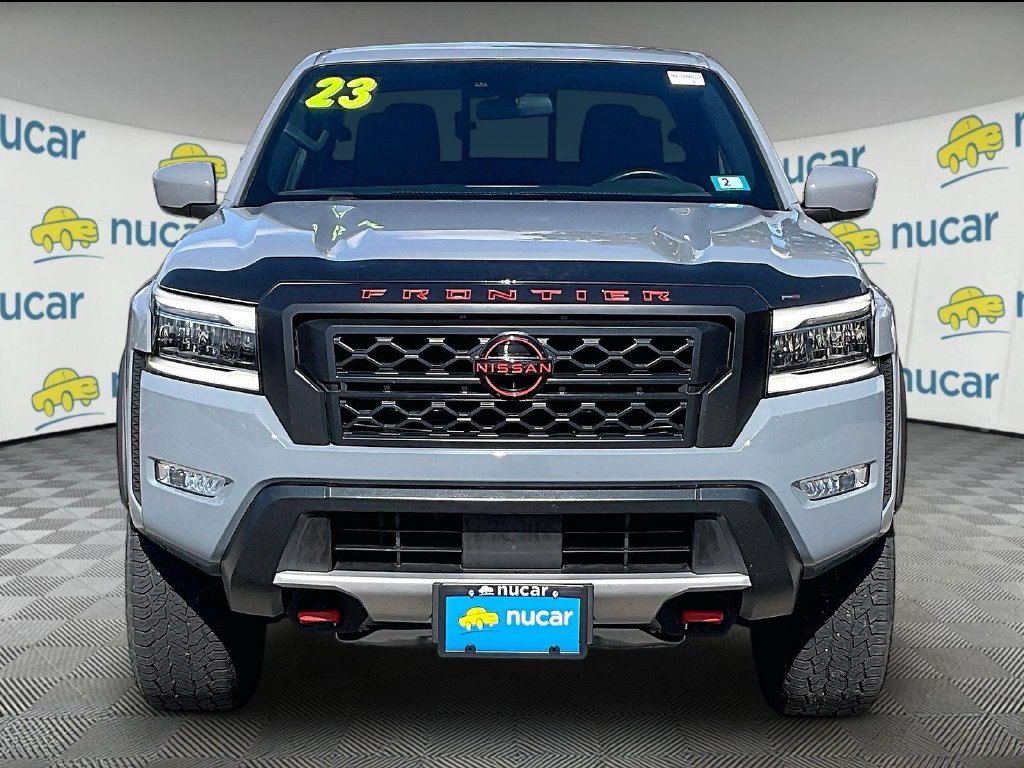 Used 2023 Boulder Gray Pearl Nissan PRO-4X image 2
