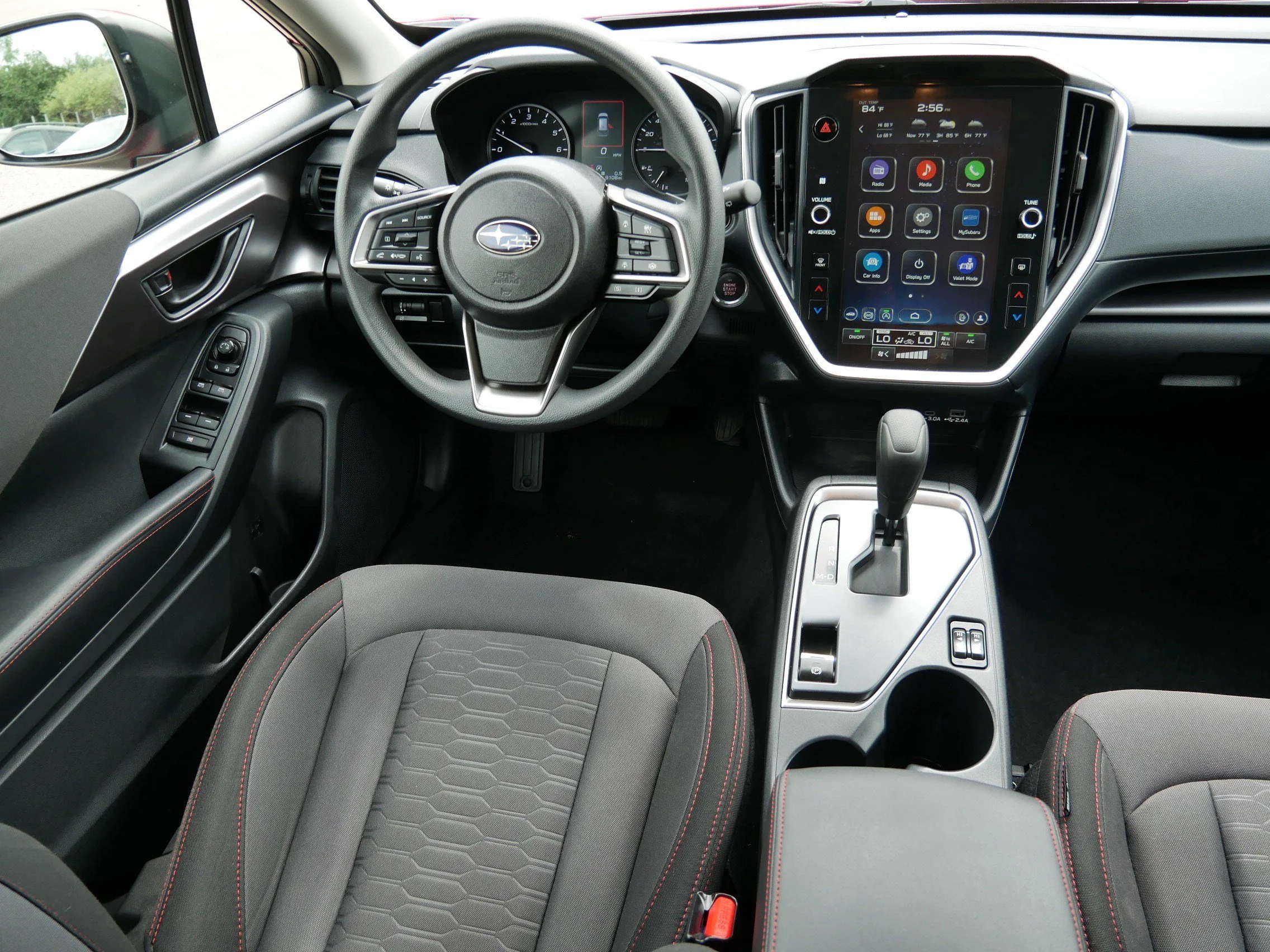 Used 2025 Pure Red Subaru Sport image 9
