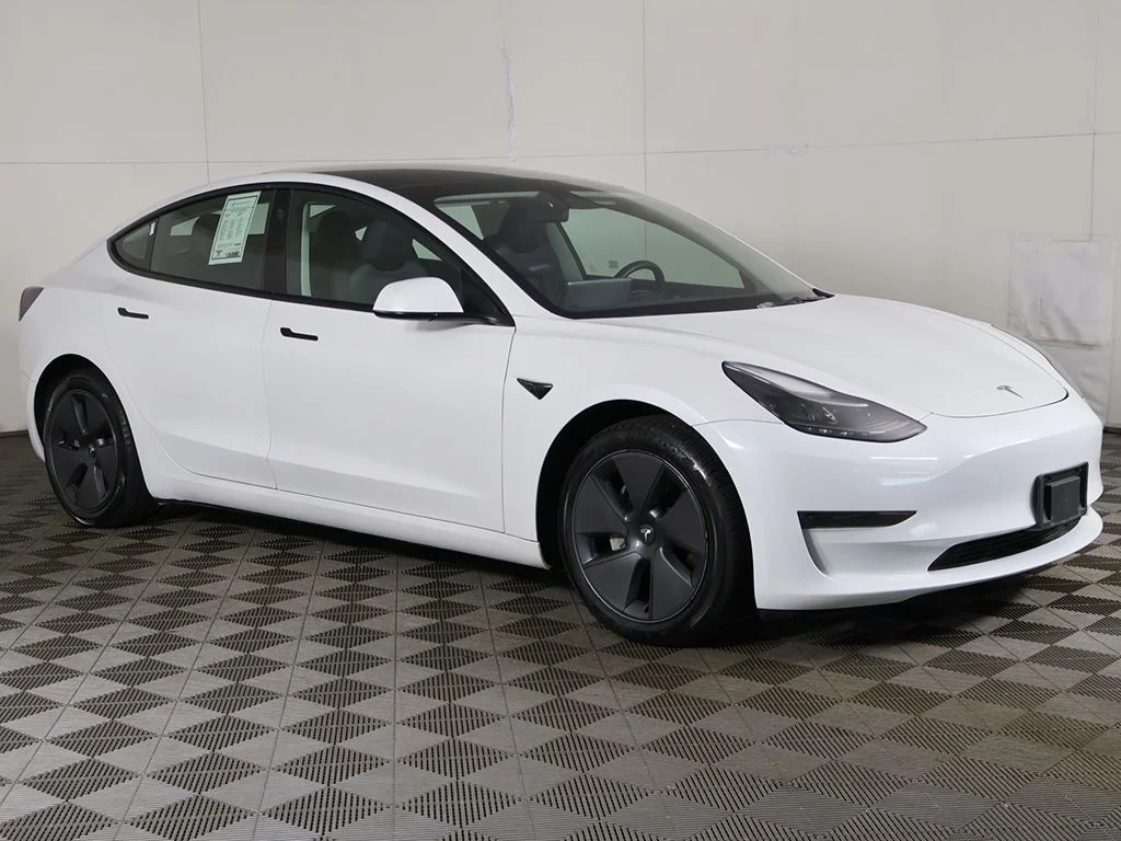 Used 2023 Tesla Model 3 Base with VIN 5YJ3E1EA9PF560763 for sale in Bedford, OH