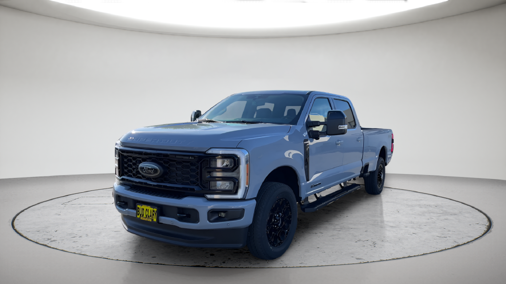 New 2026 Glacier Gray Metallic Tri-Coat Ford F-350® Lariat® image 1
