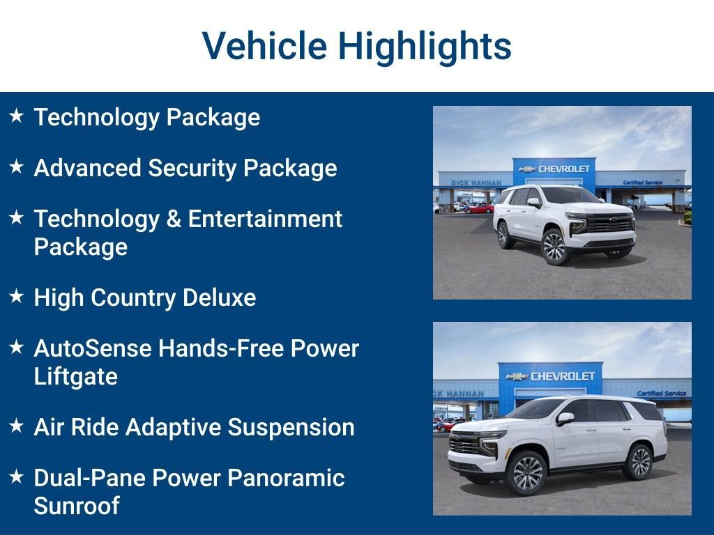 New 2026 Polar White Tricoat Chevrolet High Country image 3