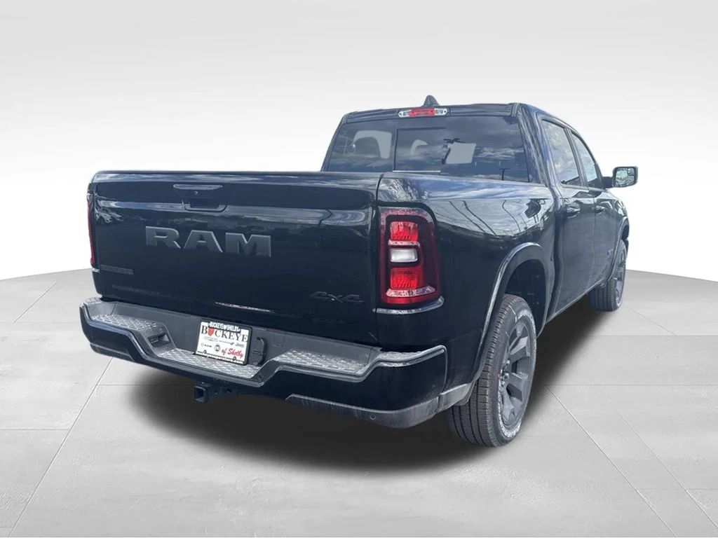 New 2026 Diamond Black Crystal Pearl-Coat Exterior Paint RAM BIG HORN image 3