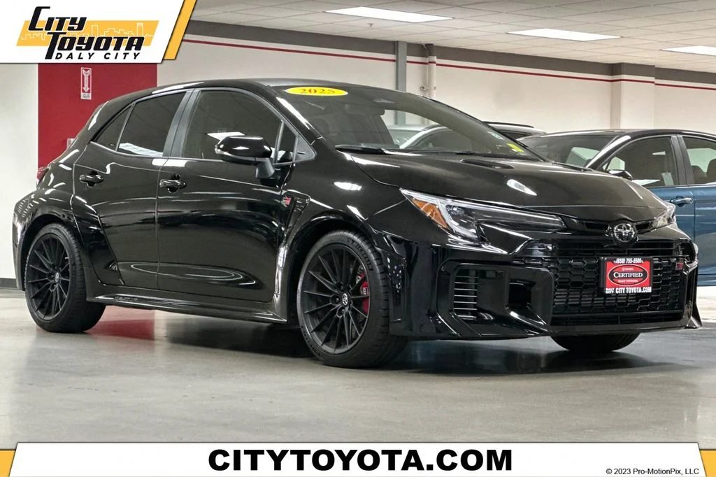 Certified Used 2025 Black Toyota Premium image 1