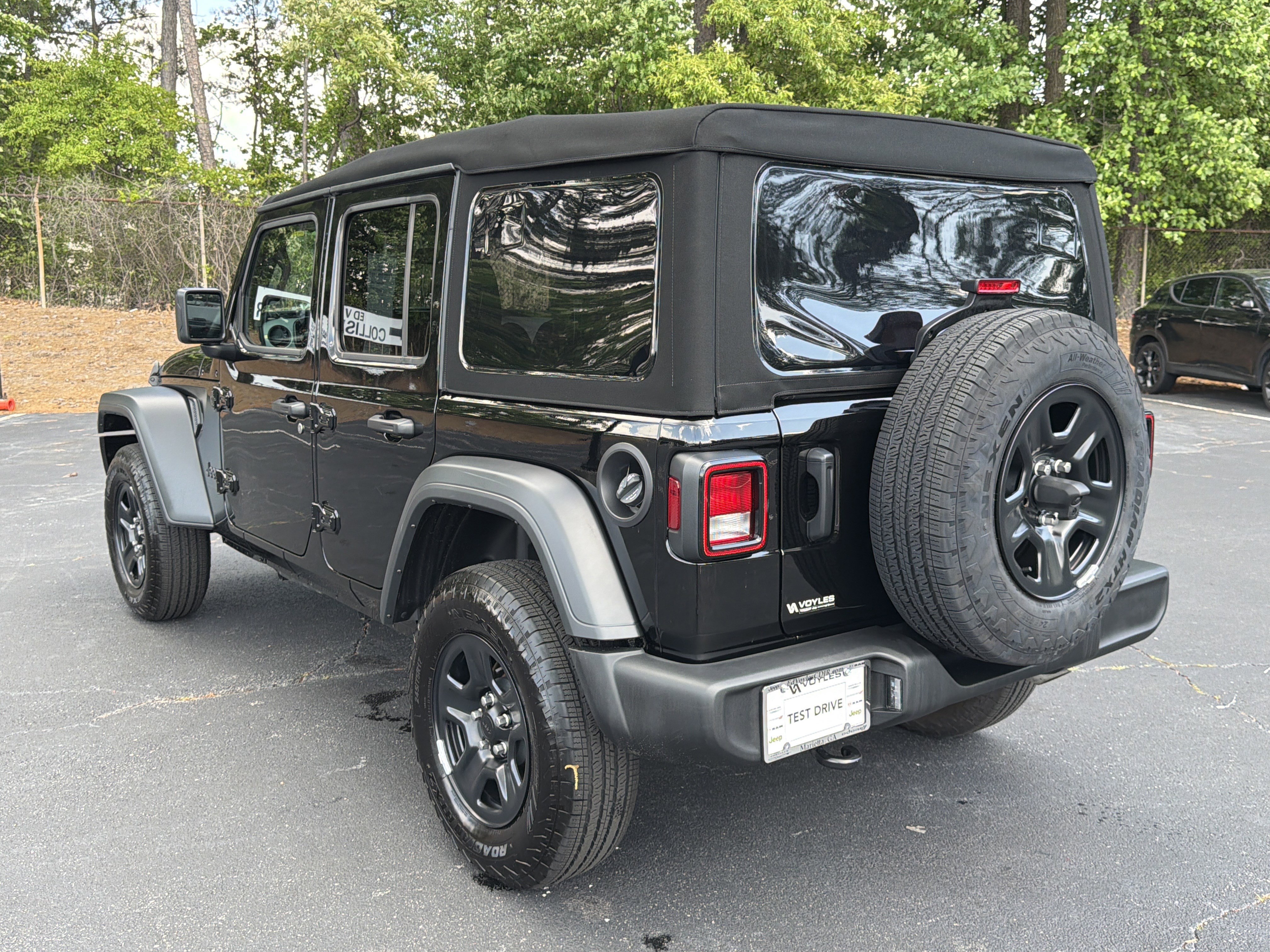 Used 2025 Black Clearcoat Jeep Sport image 6