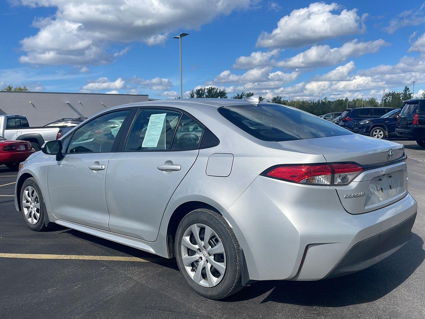 Used 2024 Classic Silver Metallic Toyota LE image 11
