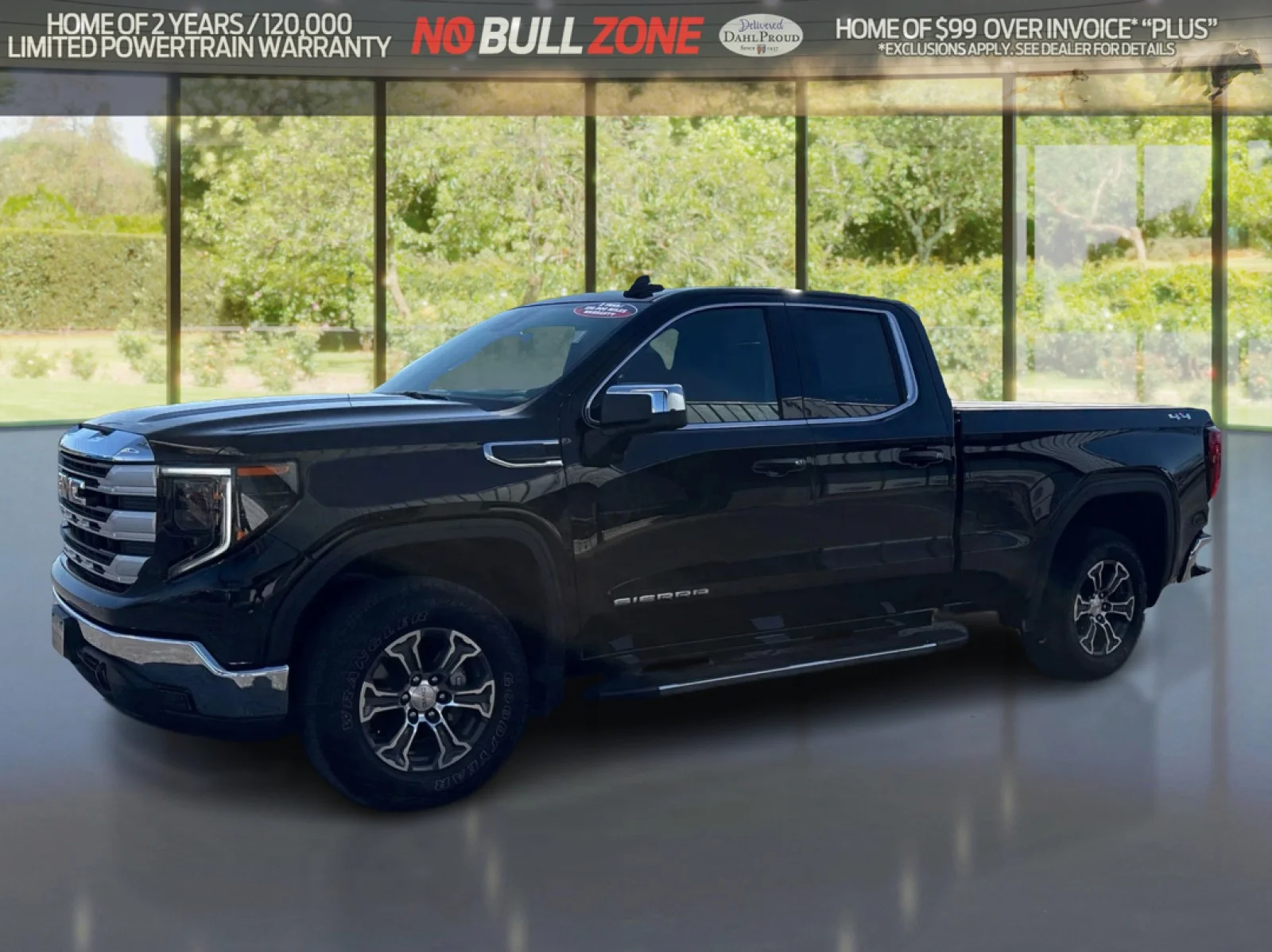 Used 2023 Black GMC SLE image 1