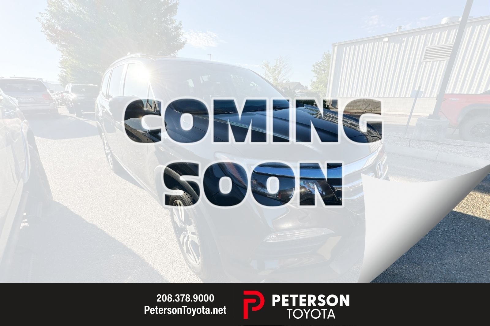 Used 2016 Black Honda EX-L image 1