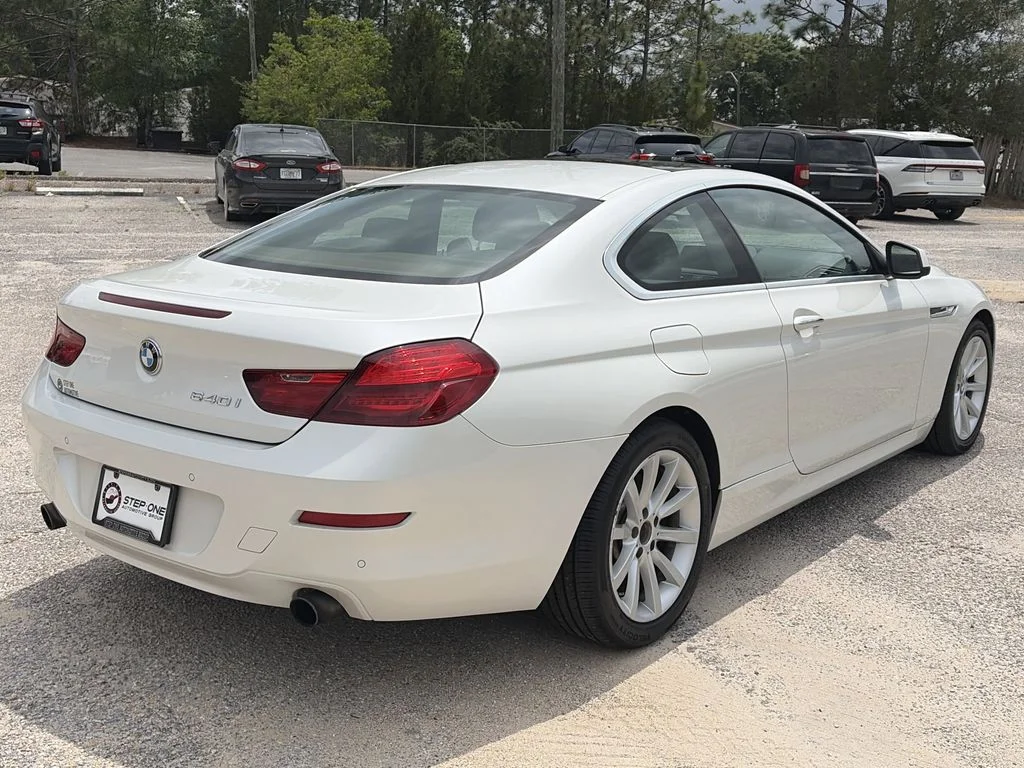 Used 2015 White BMW 640i image 8