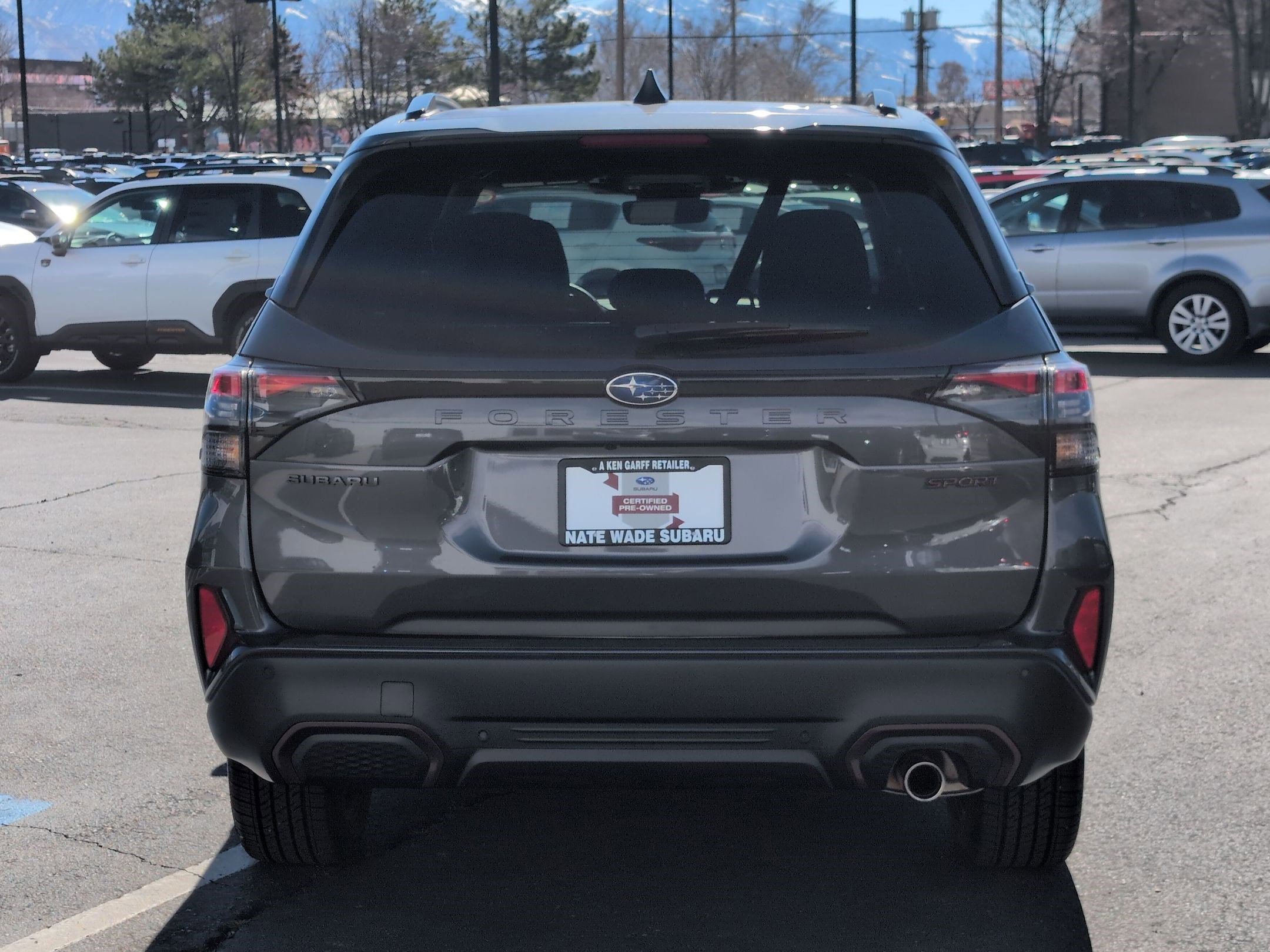 Used 2026 Magnetite Gray Metallic Subaru Sport image 4