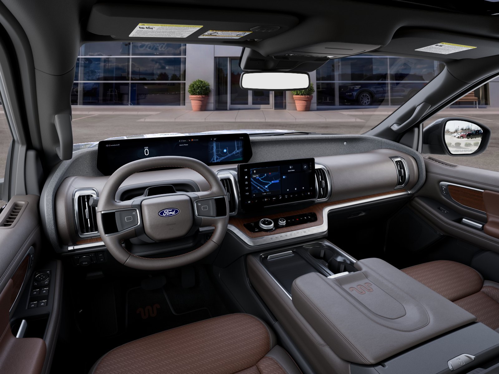 New 2027 Agate Black Metallic Ford MAX King Ranch® image 10