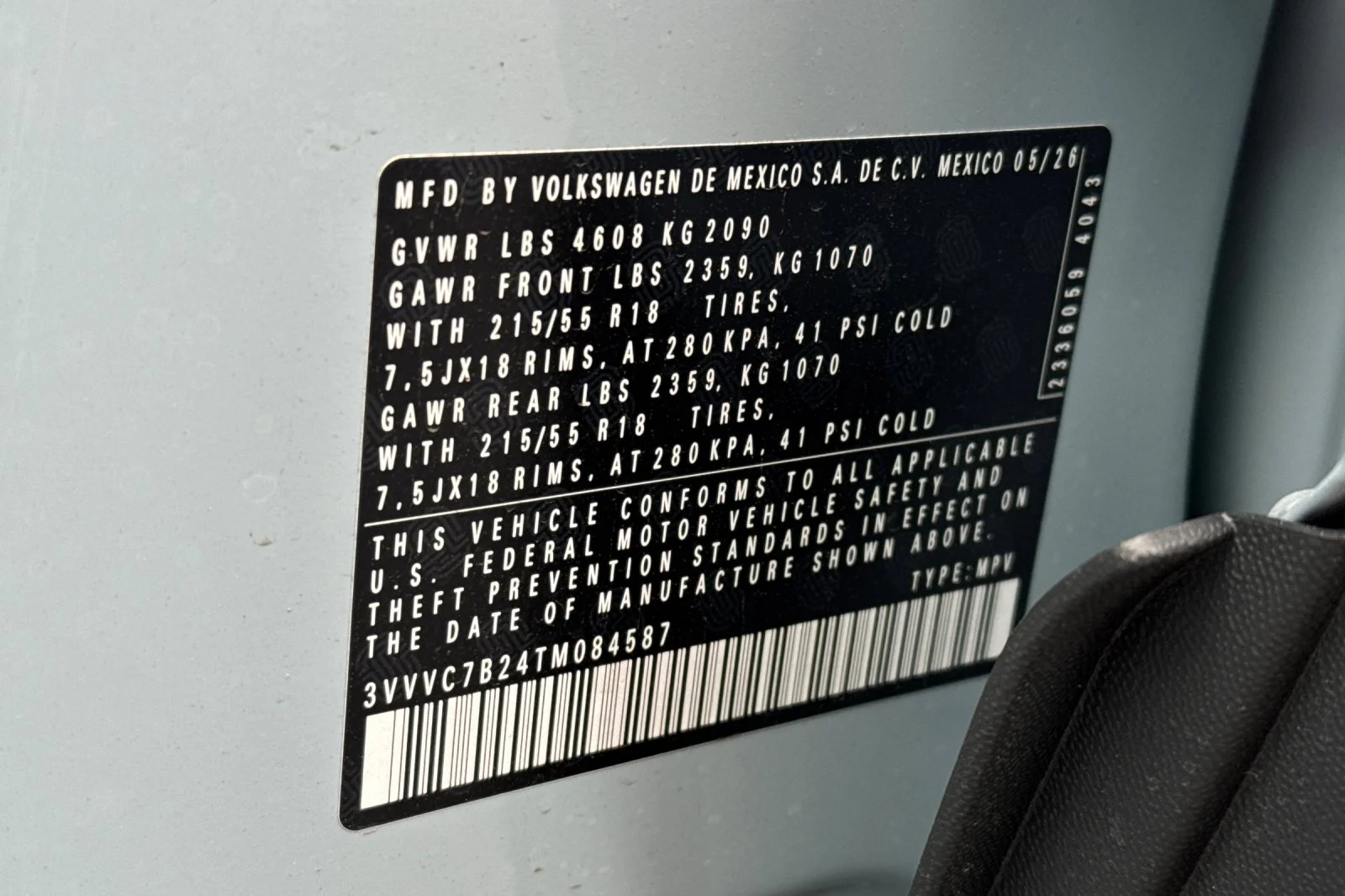 New 2026 Gray Volkswagen 1.5T SE image 28