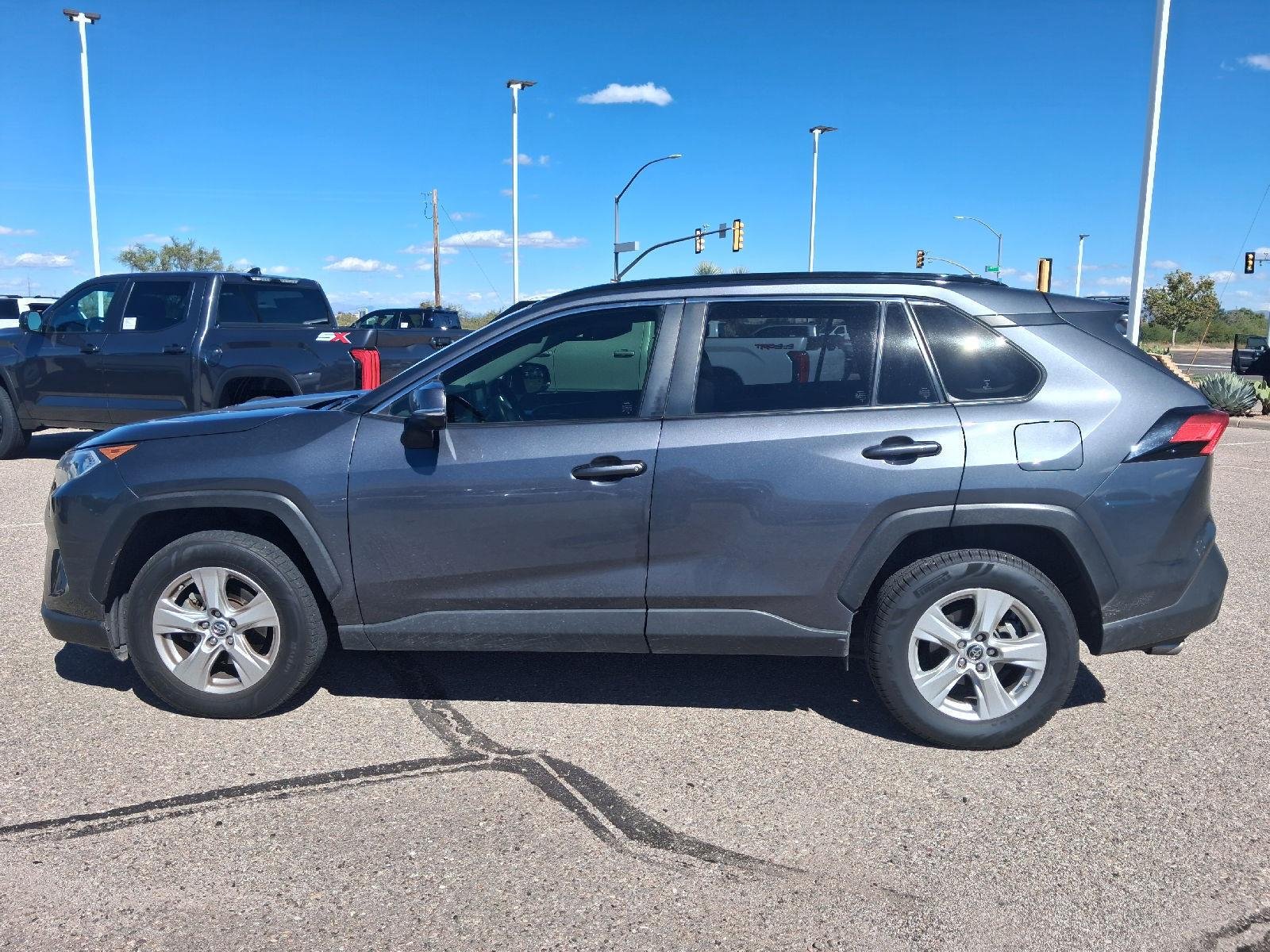 Used 2019 Magnetic Gray Metallic Toyota XLE image 2