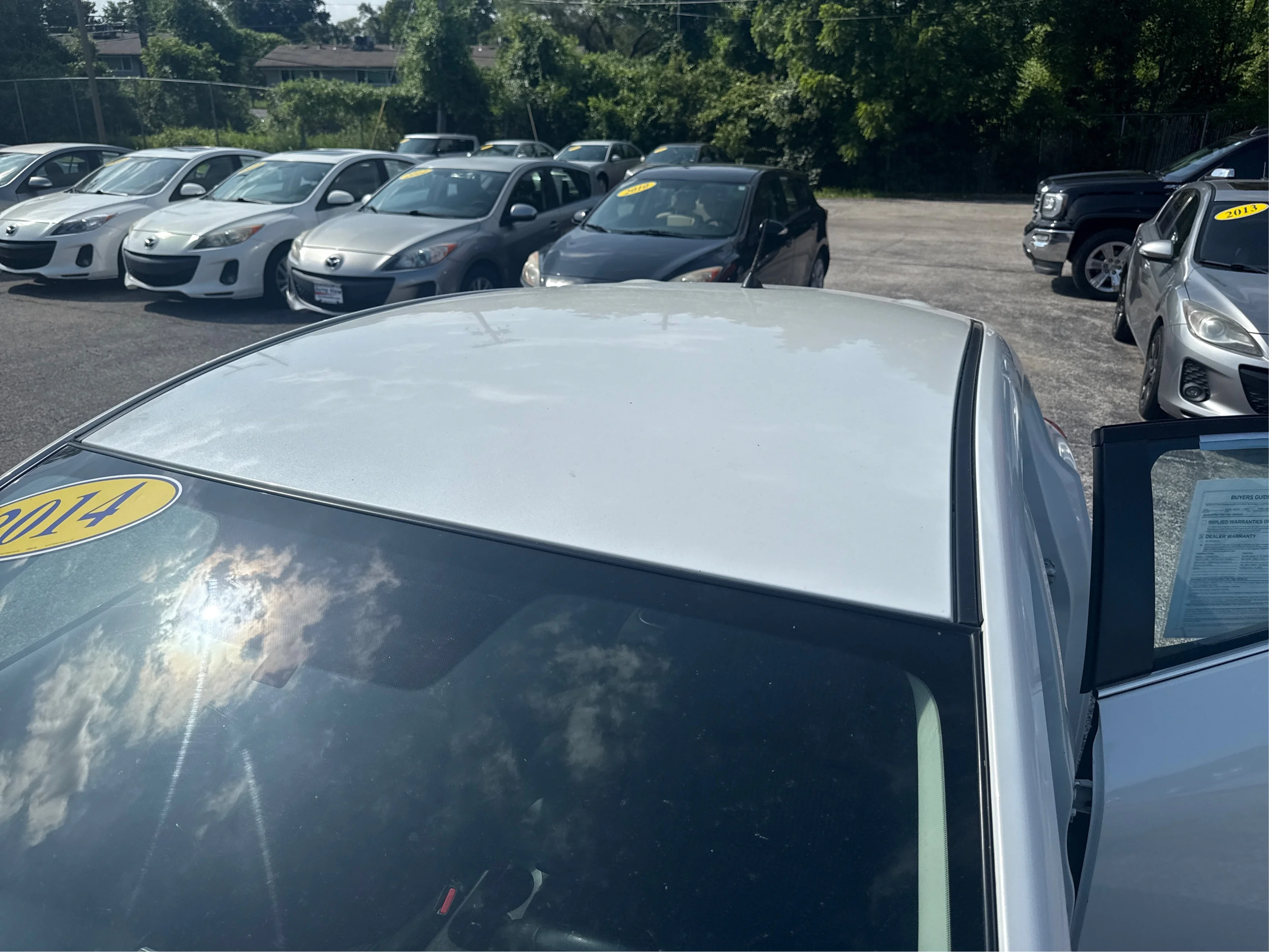 Used 2014 White Mazda i Touring image 12
