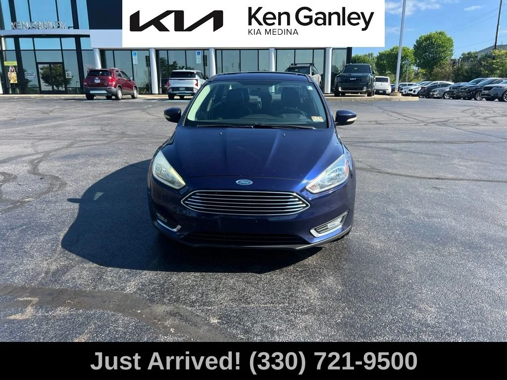 Used 2017 Ford Focus Titanium with VIN 1FADP3J22HL270264 for sale in Medina, OH