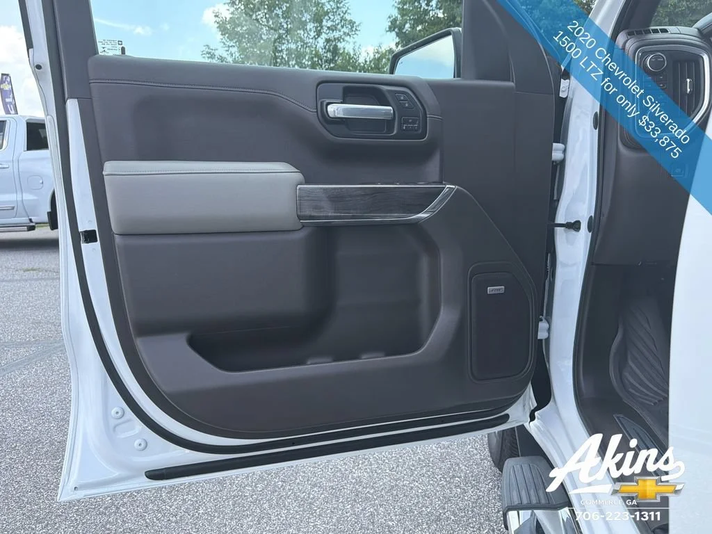 Certified Used 2020 SUMMIT WHITE Chevrolet LTZ image 17