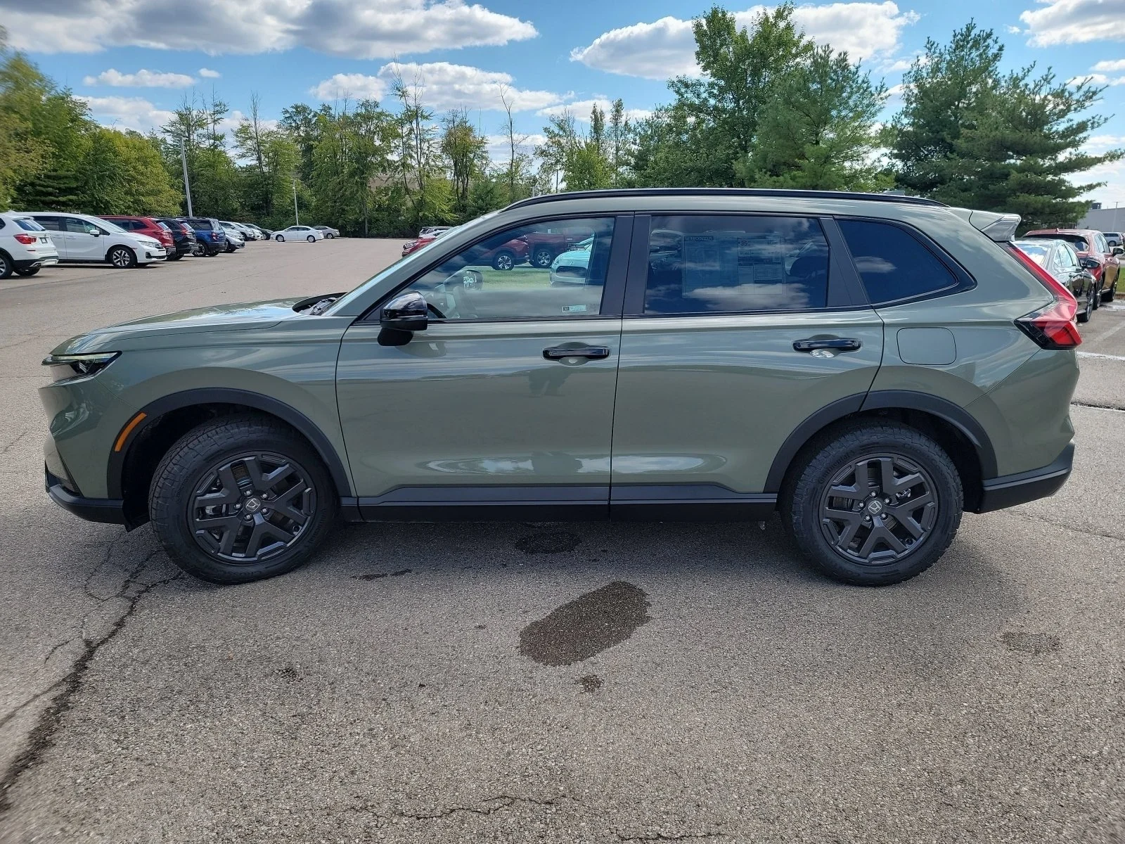 New 2026 Ash Green Metallic Honda TrailSport image 16