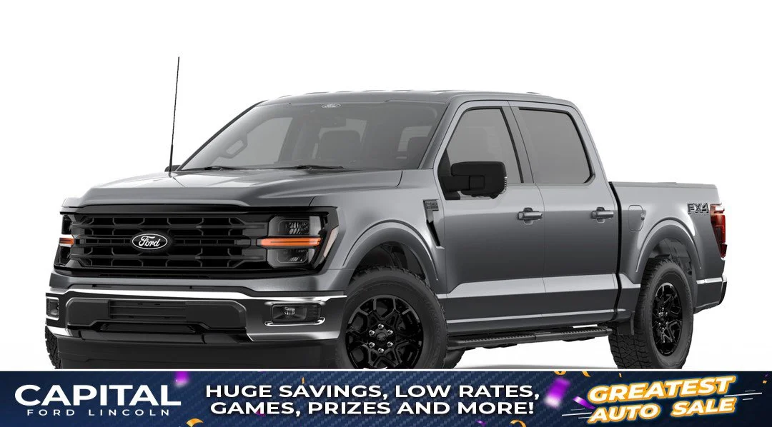 New 2026 CARBONIZED GREY METALLIC Ford XLT image 1